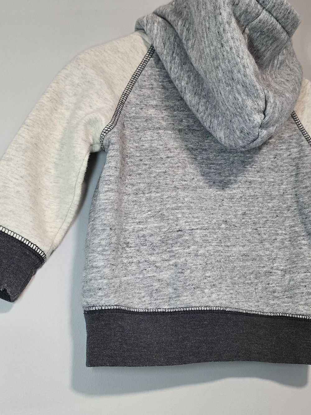 GAP Kids Grey Hooded Zip Sweatshirt